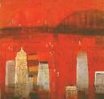 City in Red by Paul Balmer