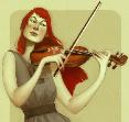 Violinist by Ericka Lugo